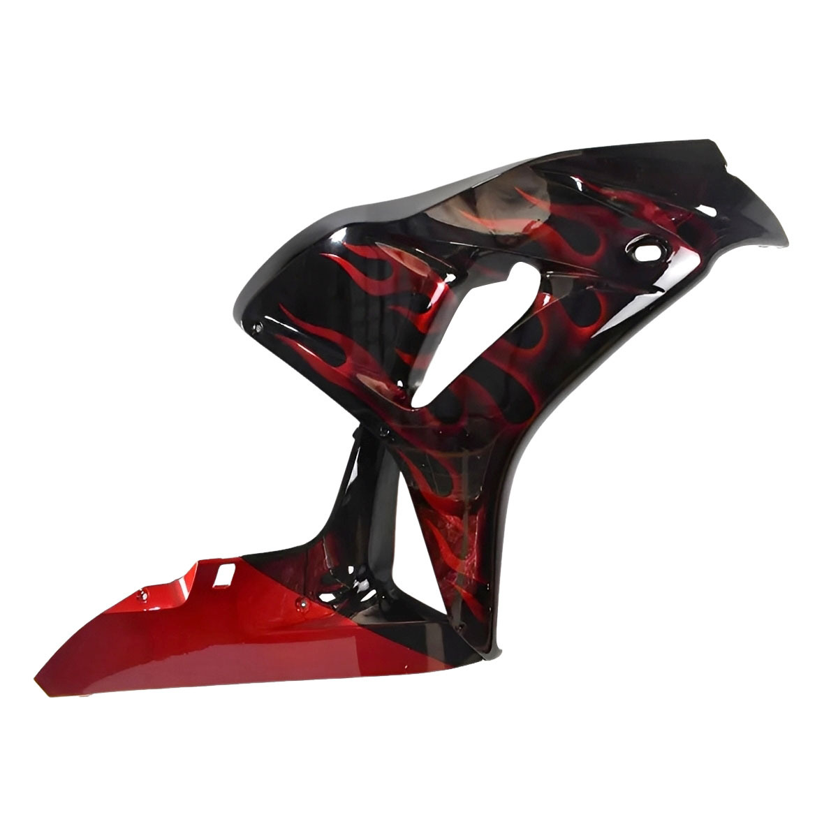 Fairing Kit Fit For Honda CBR1000RR 2006 - 2007 - Black Red Flame