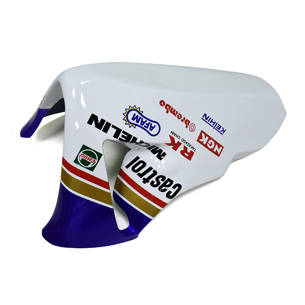 Fiberglass Racing Fairing Kit Fit For Honda CBR1000RR 2004 - 2005 - White Blue Yellow