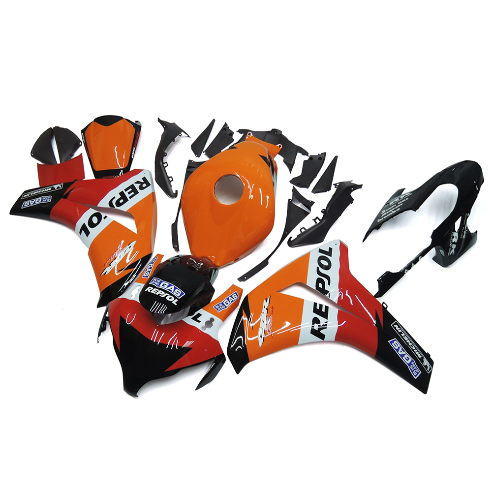Fairing Kit Fit For Honda CBR1000RR 2008 2009 2010 2011 - Black Orange Red White