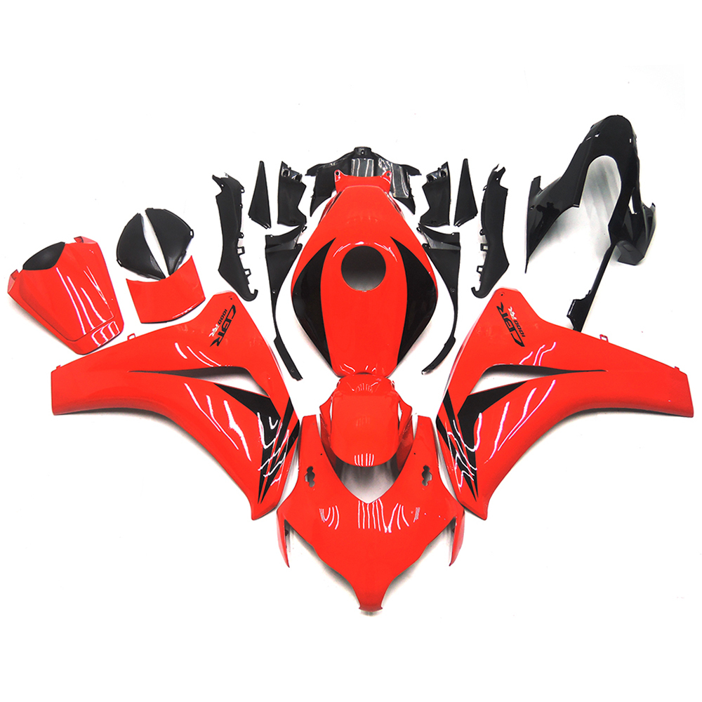 Fairing Kit Fit For Honda CBR1000RR 2008 2009 2010 2011 - Gloss Red Black