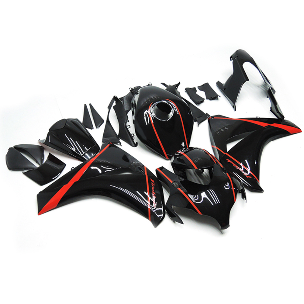 Fairing Kit Fit For Honda CBR1000RR 2008 2009 2010 2011 - Gloss Black Red