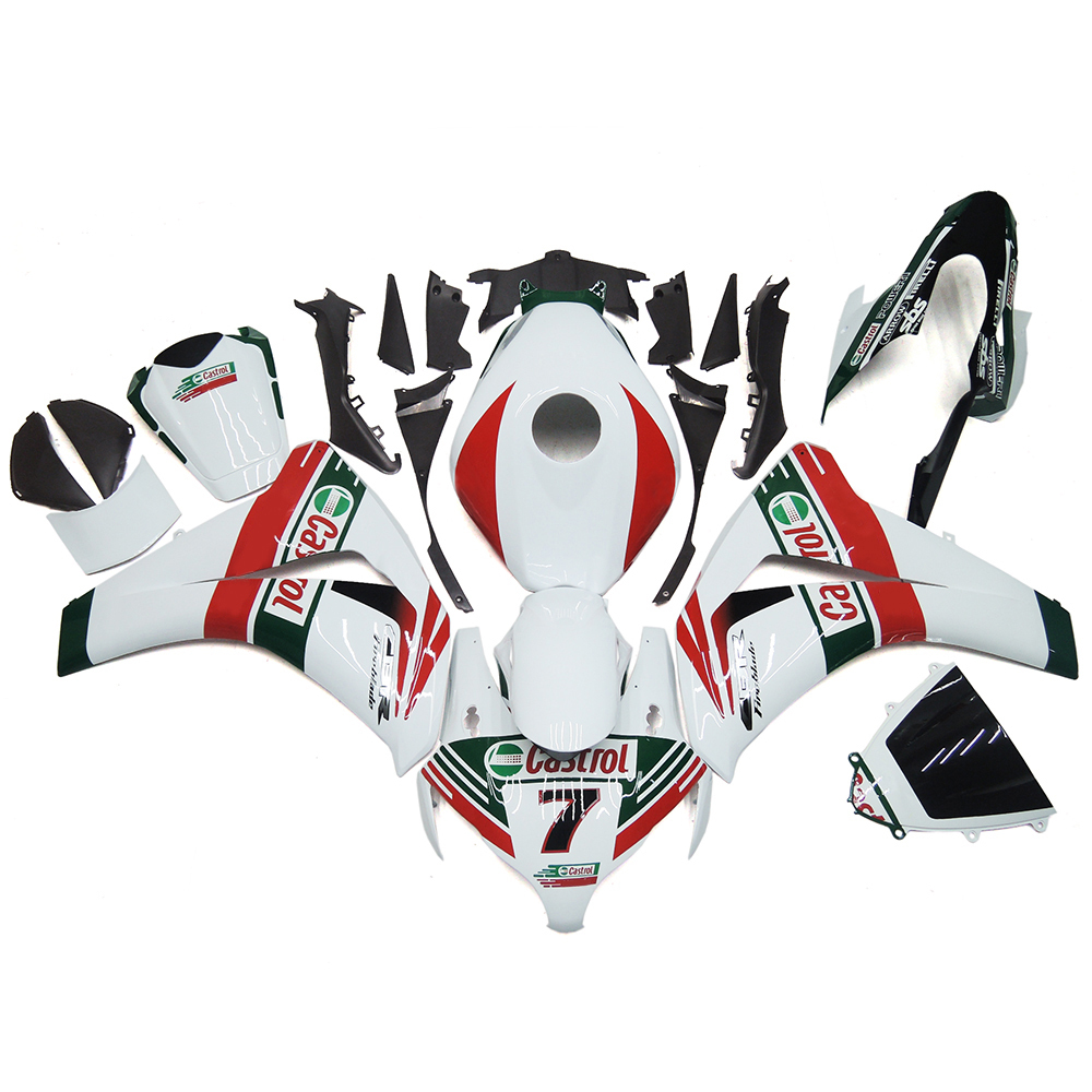 Fairing Kit Fit For Honda CBR1000RR 2008 2009 2010 2011 - White Red Black