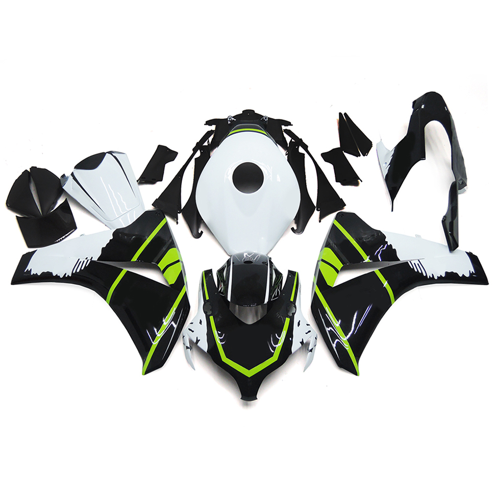 Fairing Kit Fit For Honda CBR1000RR 2008 2009 2010 2011 - Black White Green
