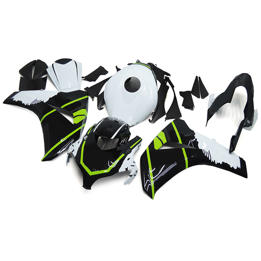 Fairing Kit Fit For Honda CBR1000RR 2008 2009 2010 2011 - Black White Green