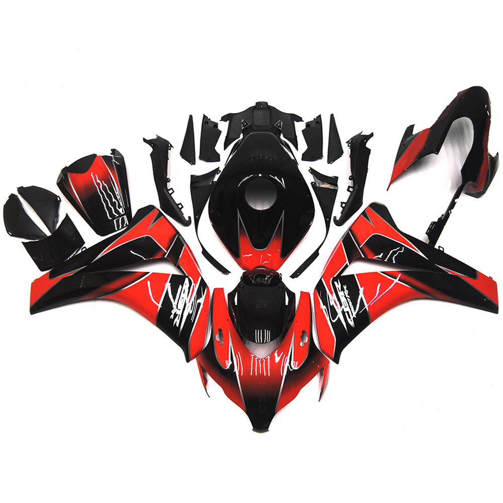 Fairing Kit Fit For Honda CBR1000RR 2008 2009 2010 2011 - Red Black