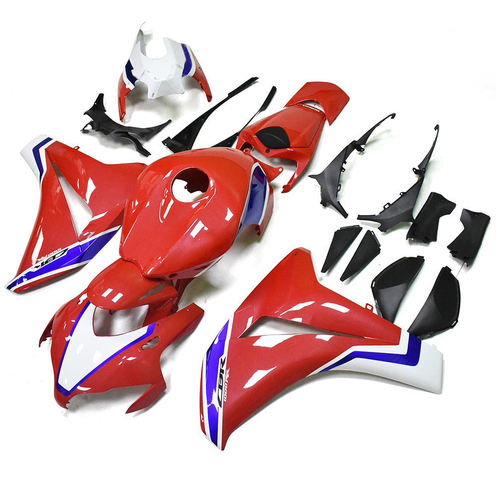 Fairing Kit Fit For Honda CBR1000RR 2008 2009 2010 2011 - Red White Blue