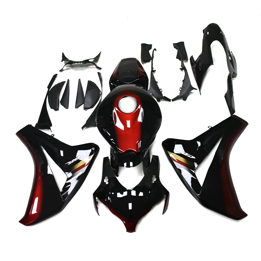 Fairing Kit Fit For Honda CBR1000RR 2008 2009 2010 2011 - Black Red