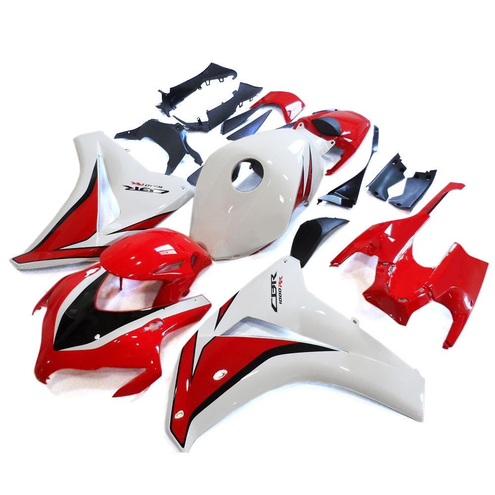 Fairing Kit Fit For Honda CBR1000RR 2008 2009 2010 2011 - White Red Black