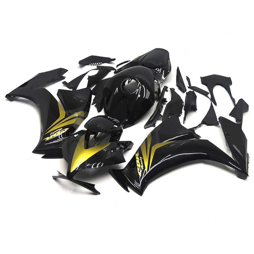 Fairing Kit Fit For Honda CBR1000RR 2012 2013 2014 2015 2016 - Gloss Black Gold