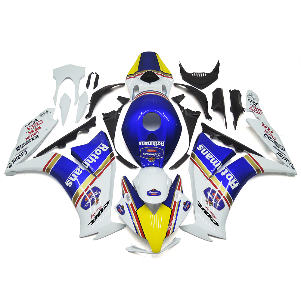 Fairing Kit Fit For Honda CBR1000RR 2012 2013 2014 2015 2016 - White Blue Yellow
