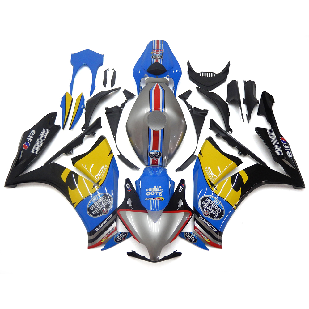 Fairing Kit Fit For Honda CBR1000RR 2012 2013 2014 2015 2016 - Blue Yellow Grey Black