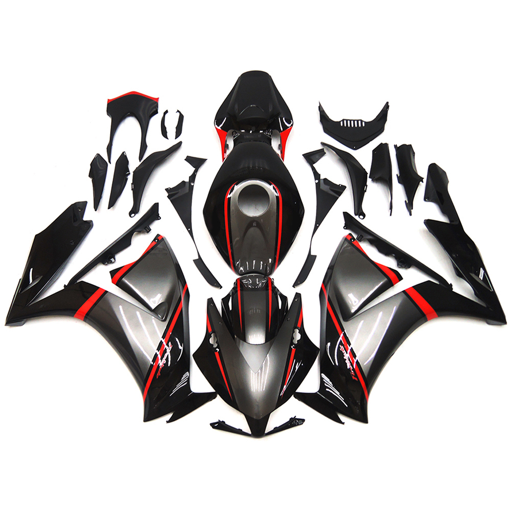 Fairing Kit Fit For Honda CBR1000RR 2012 2013 2014 2015 2016 - Black Grey Red