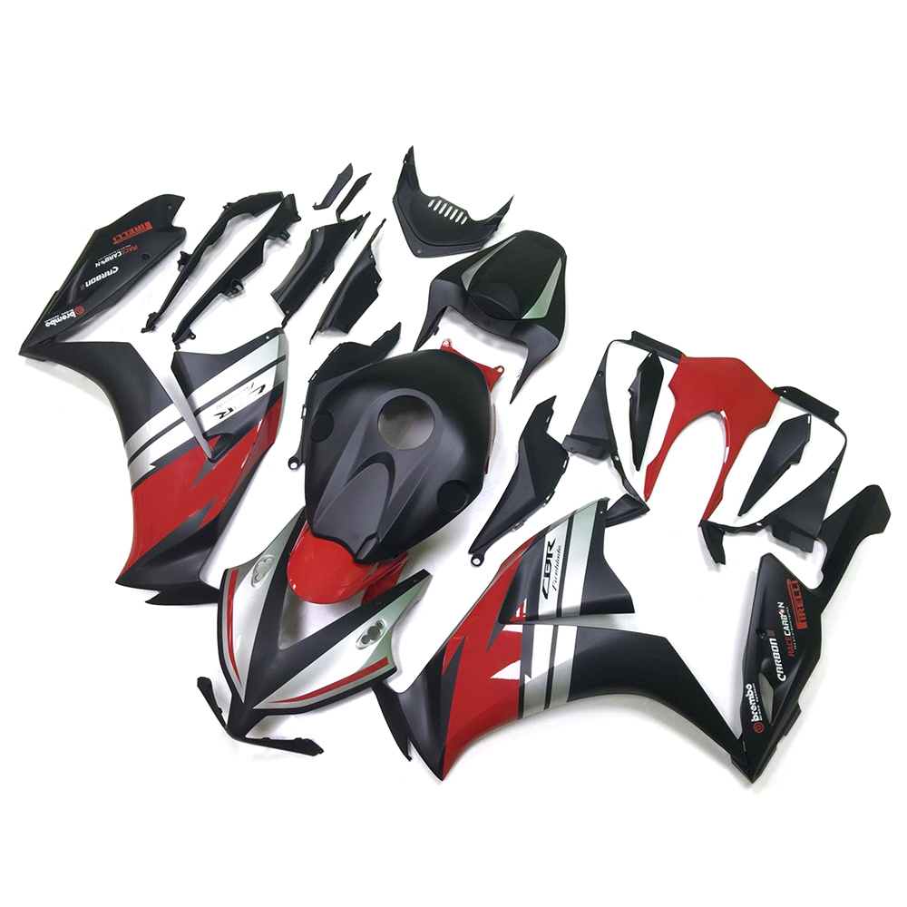 Fairing Kit Fit For Honda CBR1000RR 2012 2013 2014 2015 2016 - Matte Black Red Silver