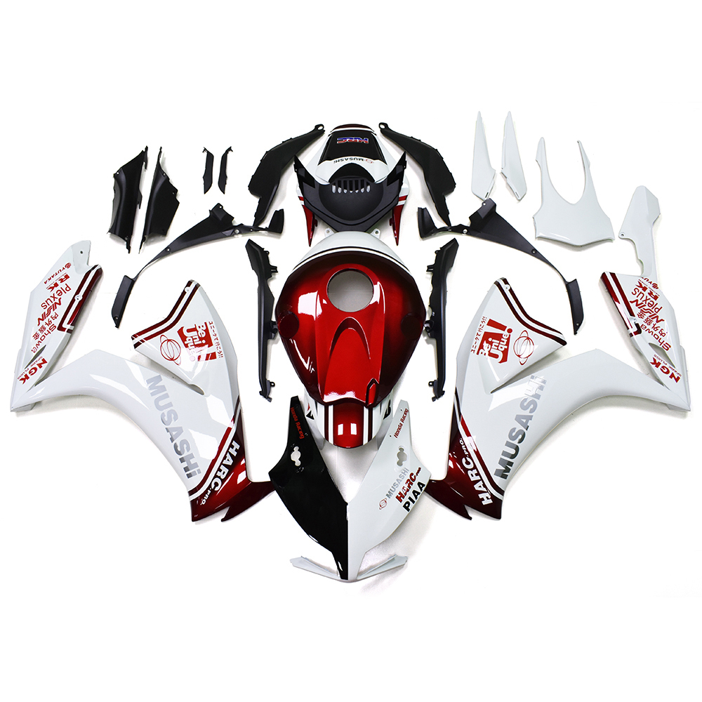 Fairing Kit Fit For Honda CBR1000RR 2012 2013 2014 2015 2016 - White Black Dark Red