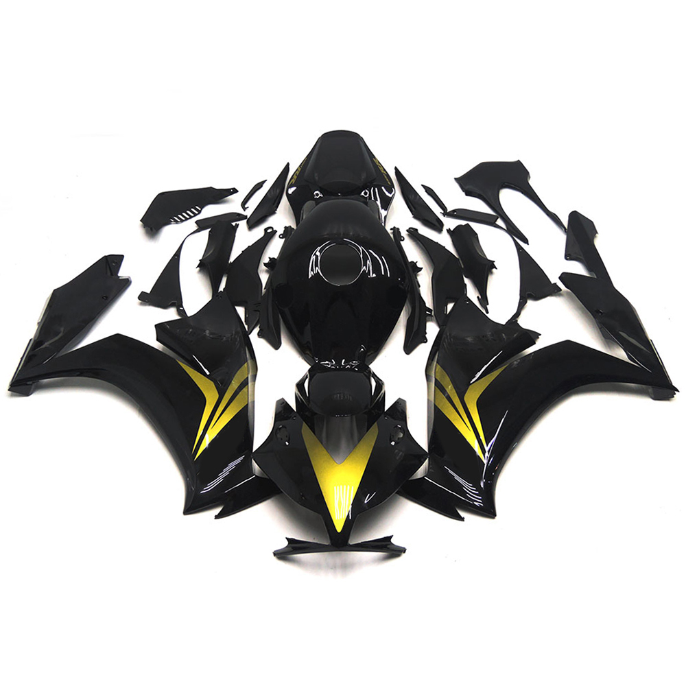 Fairing Kit Fit For Honda CBR1000RR 2012 2013 2014 2015 2016 - Gloss Black Gold