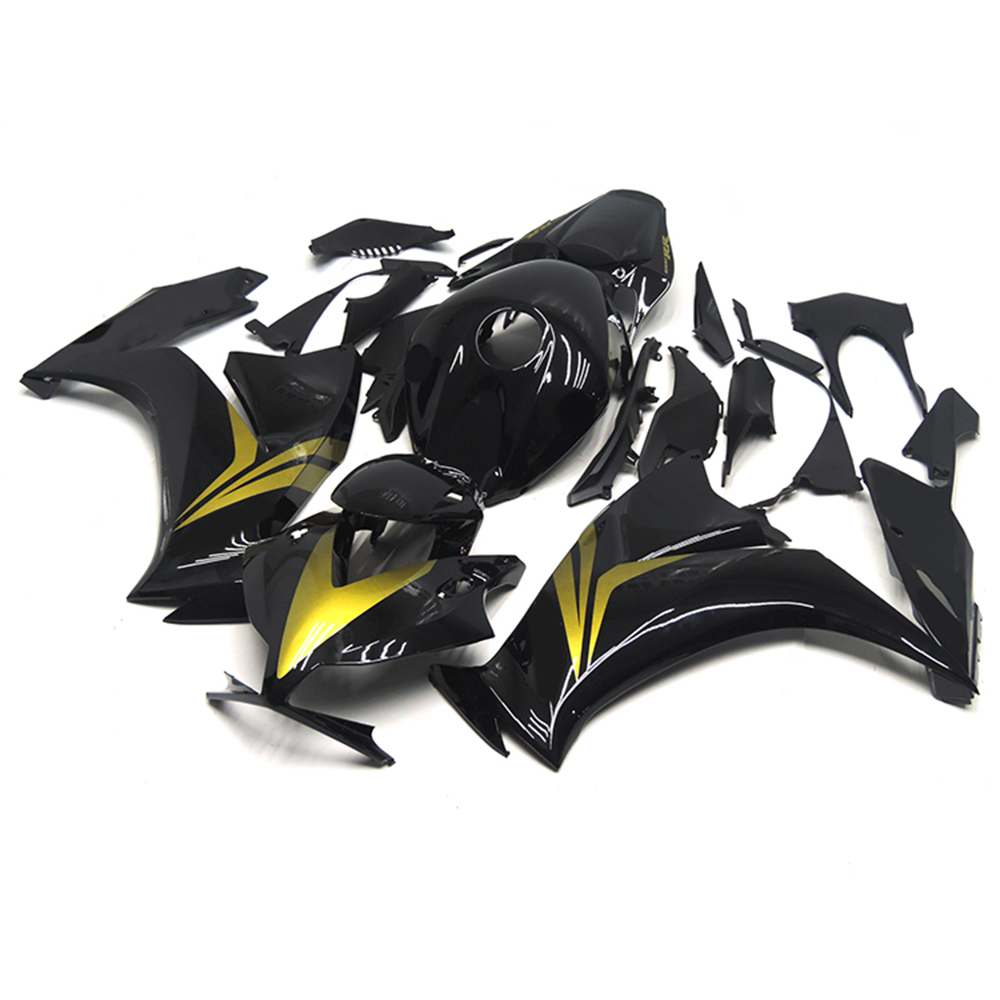 Fairing Kit Fit For Honda CBR1000RR 2012 2013 2014 2015 2016 - Gloss Black Gold