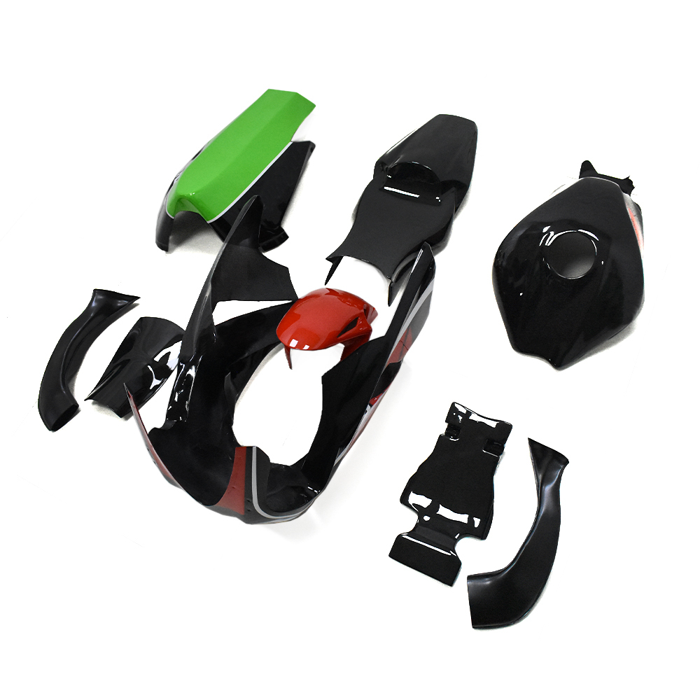 Fiberglass Racing Fairing Kit Fit For Honda CBR1000RR 2008 2009 2010 2011 - Black Red Green