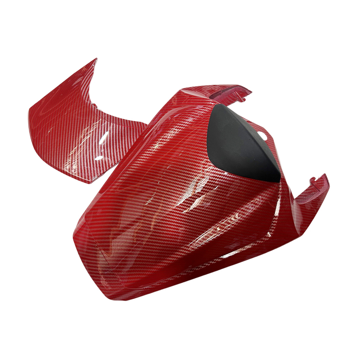 Fairing Kit Fit For Honda CBR1000RR 2008 2009 2010 2011 - Red Black Imitation Carbon Fiber