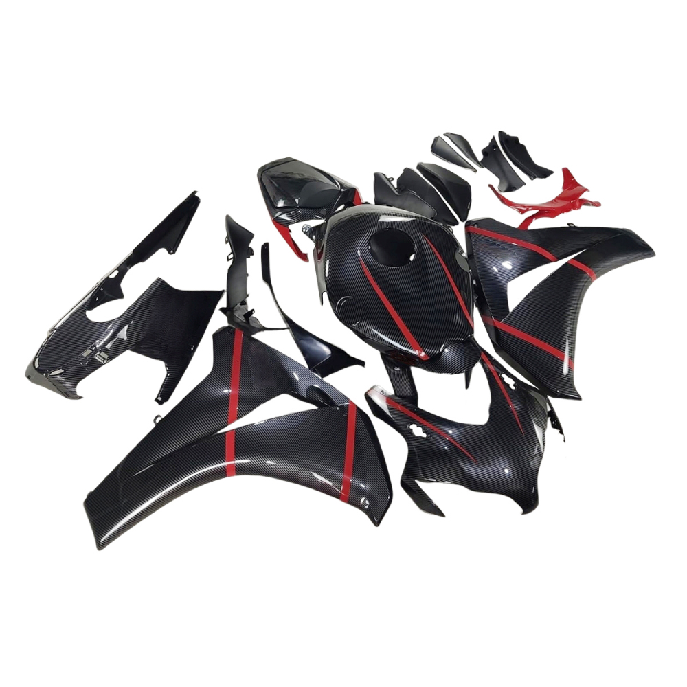 Fairing Kit Fit For Honda CBR1000RR 2008 2009 2010 2011 - Imitation Carbon Fiber Red