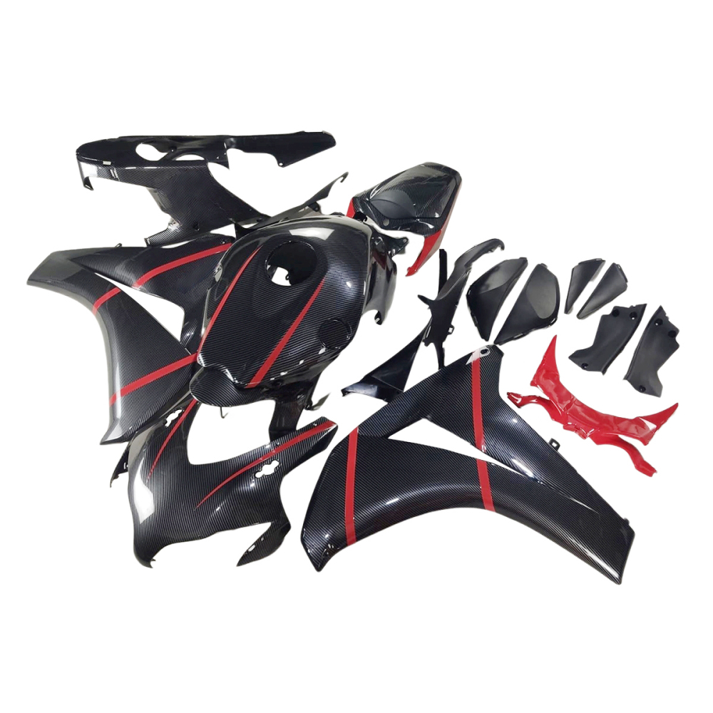 Fairing Kit Fit For Honda CBR1000RR 2008 2009 2010 2011 - Imitation Carbon Fiber Red