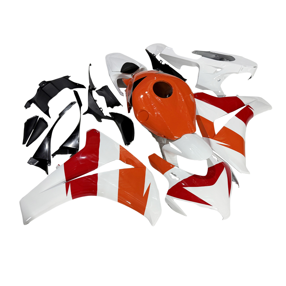 Fairing Kit Fit For Honda CBR1000RR 2008 2009 2010 2011 - Orange White