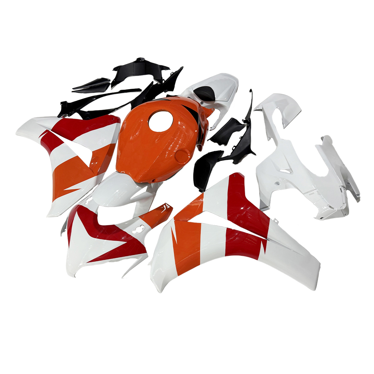 Fairing Kit Fit For Honda CBR1000RR 2008 2009 2010 2011 - Orange White