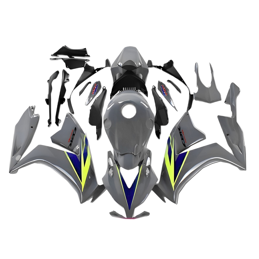 Fairing Kit Fit For Honda CBR1000RR 2012 2013 2014 2015 2016 - Cement Grey Blue Yellow