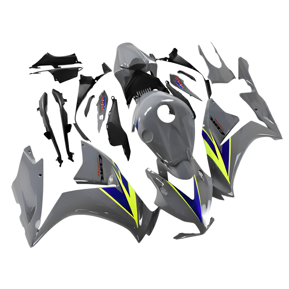 Fairing Kit Fit For Honda CBR1000RR 2012 2013 2014 2015 2016 - Cement Grey Blue Yellow
