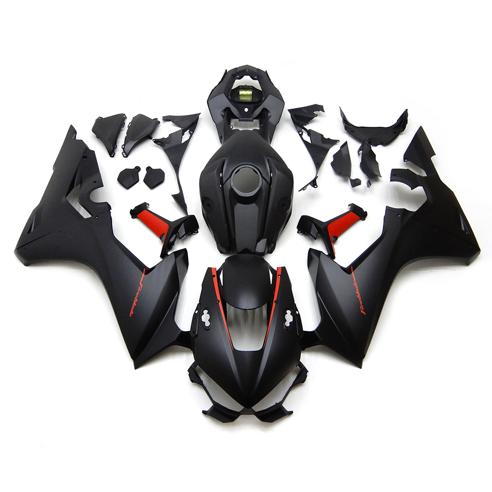 Fairing Kit Fit For Honda CBR1000RR 2017 2018 2019 2020 - Matte Black Red