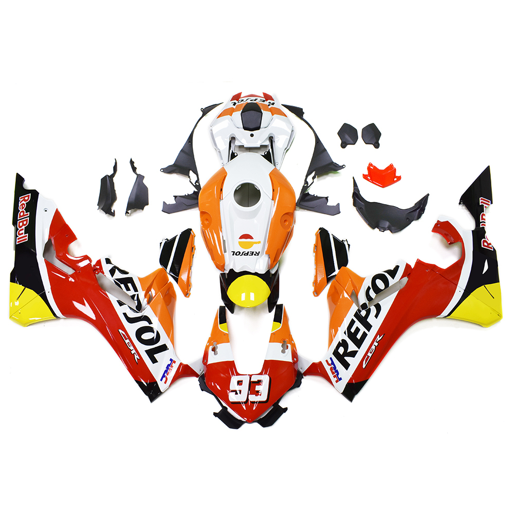 Fairing Kit Fit For Honda CBR1000RR 2017 2018 2019 2020 - Orange Red White Black Yellow