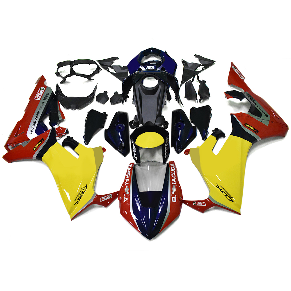 Fairing Kit Fit For Honda CBR1000RR 2017 2018 2019 2020 - Yellow Red Dark Blue