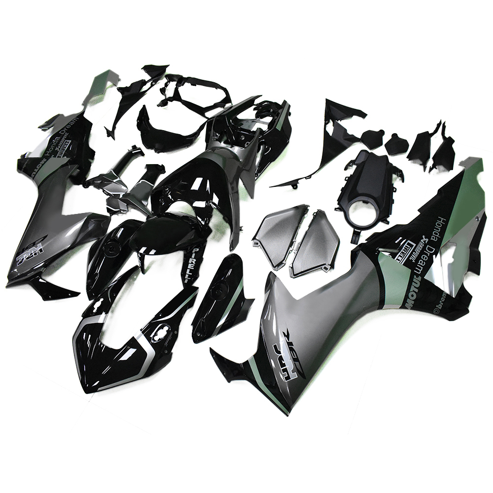 Fairing Kit Fit For Honda CBR1000RR 2017 2018 2019 2020 - Black Grey Silver