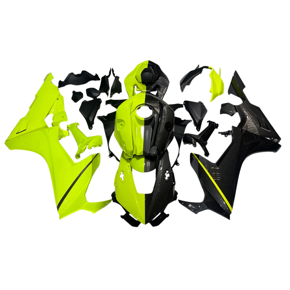 Fairing Kit Fit For Honda CBR1000RR 2017 2018 2019 2020 - Fluorescent Yellow Black