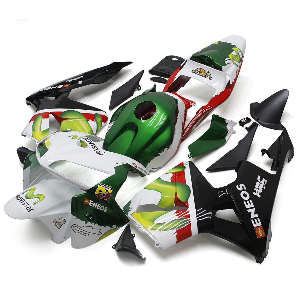 Fairing Kit Fit For Honda CBR1000RR 2003 - 2004 - Green White Black