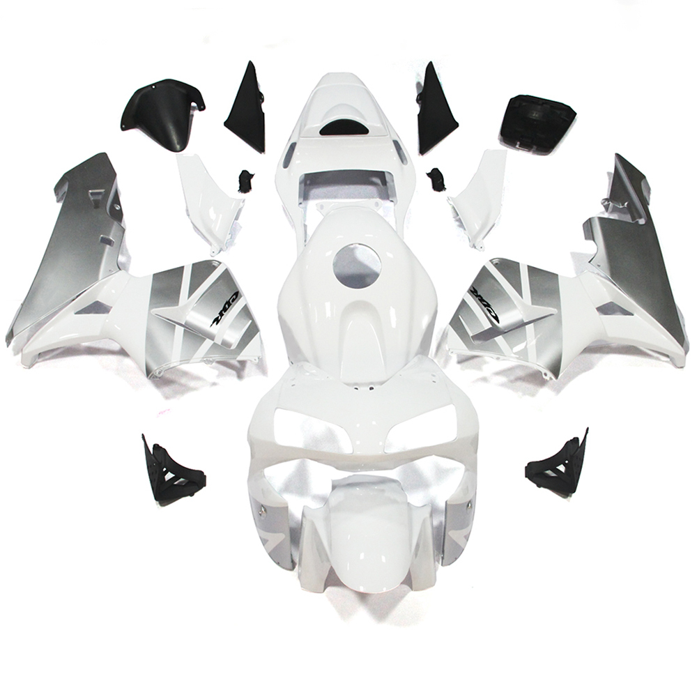 Fairing Kit Fit For Honda CBR1000RR 2003 - 2004 - White Grey
