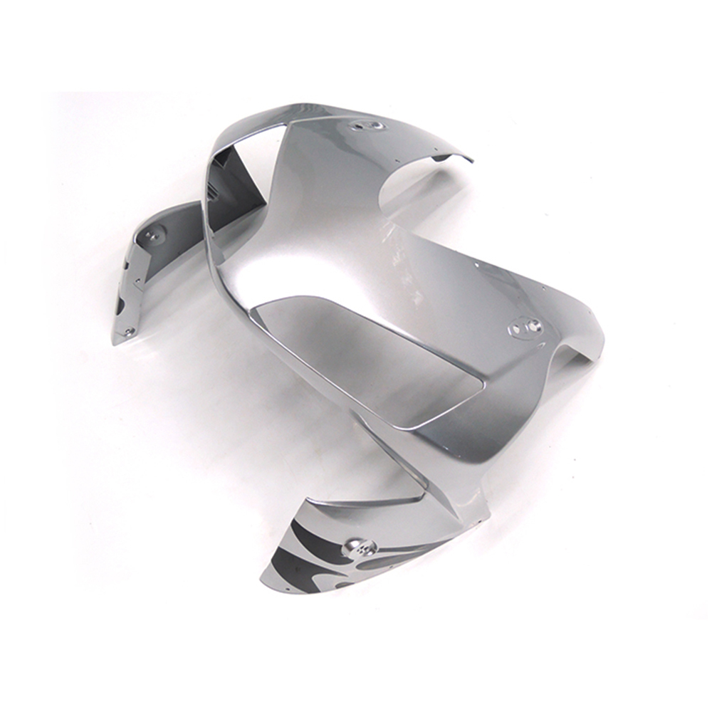 Fairing Kit Fit For Honda CBR1000RR 2003 - 2004 - Silver with Black Pattern
