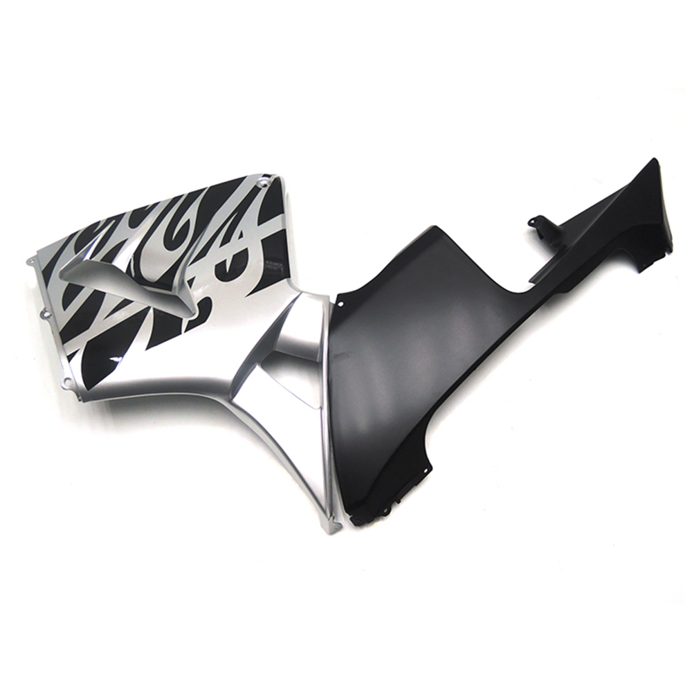Fairing Kit Fit For Honda CBR1000RR 2003 - 2004 - Silver with Black Pattern