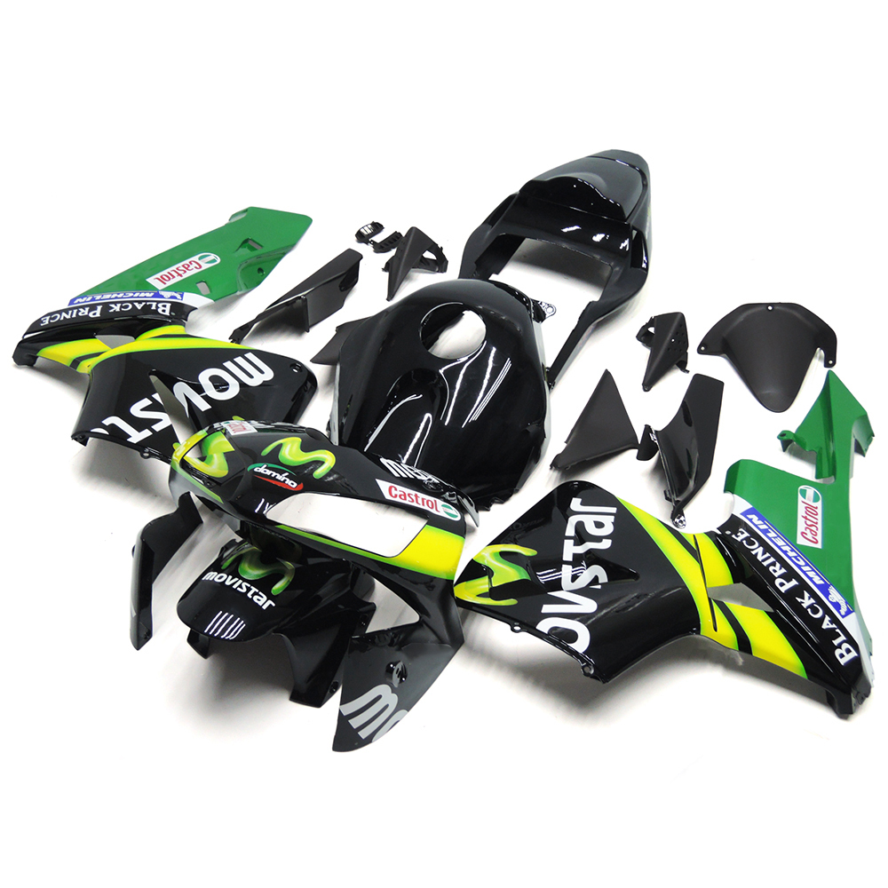 Fairing Kit Fit For Honda CBR1000RR 2003 - 2004 - Green Black Yellow
