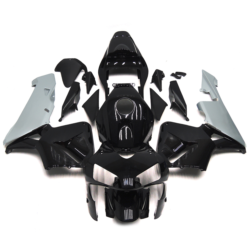 Fairing Kit Fit For Honda CBR1000RR 2003 - 2004 - Shinny Black Grey