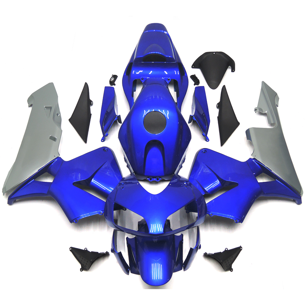 Fairing Kit Fit For Honda CBR1000RR 2003 - 2004 - Blue Silver