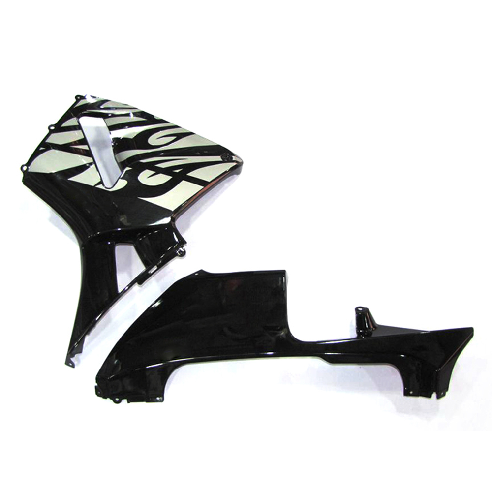Fairing Kit Fit For Honda CBR1000RR 2003 - 2004 - Black Grey Flame