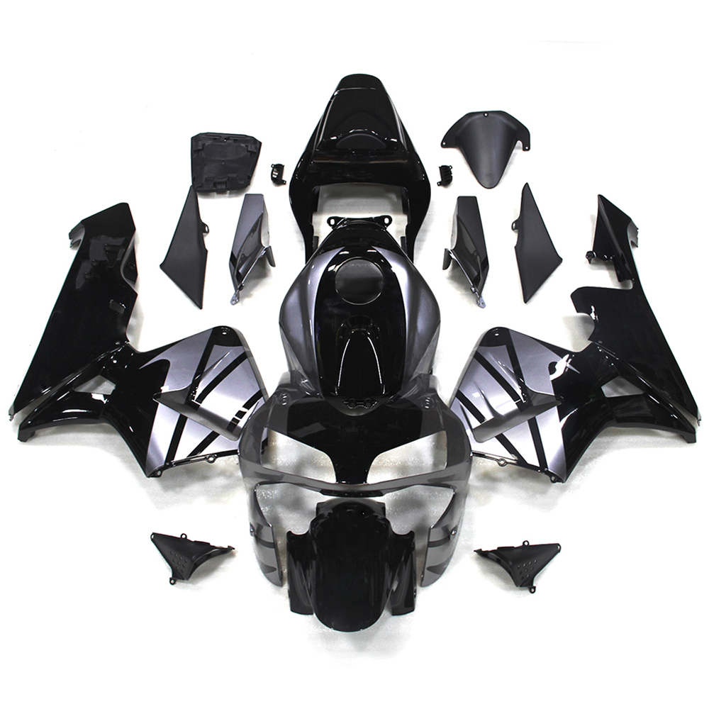 Fairing Kit Fit For Honda CBR1000RR 2003 - 2004 - Black Grey