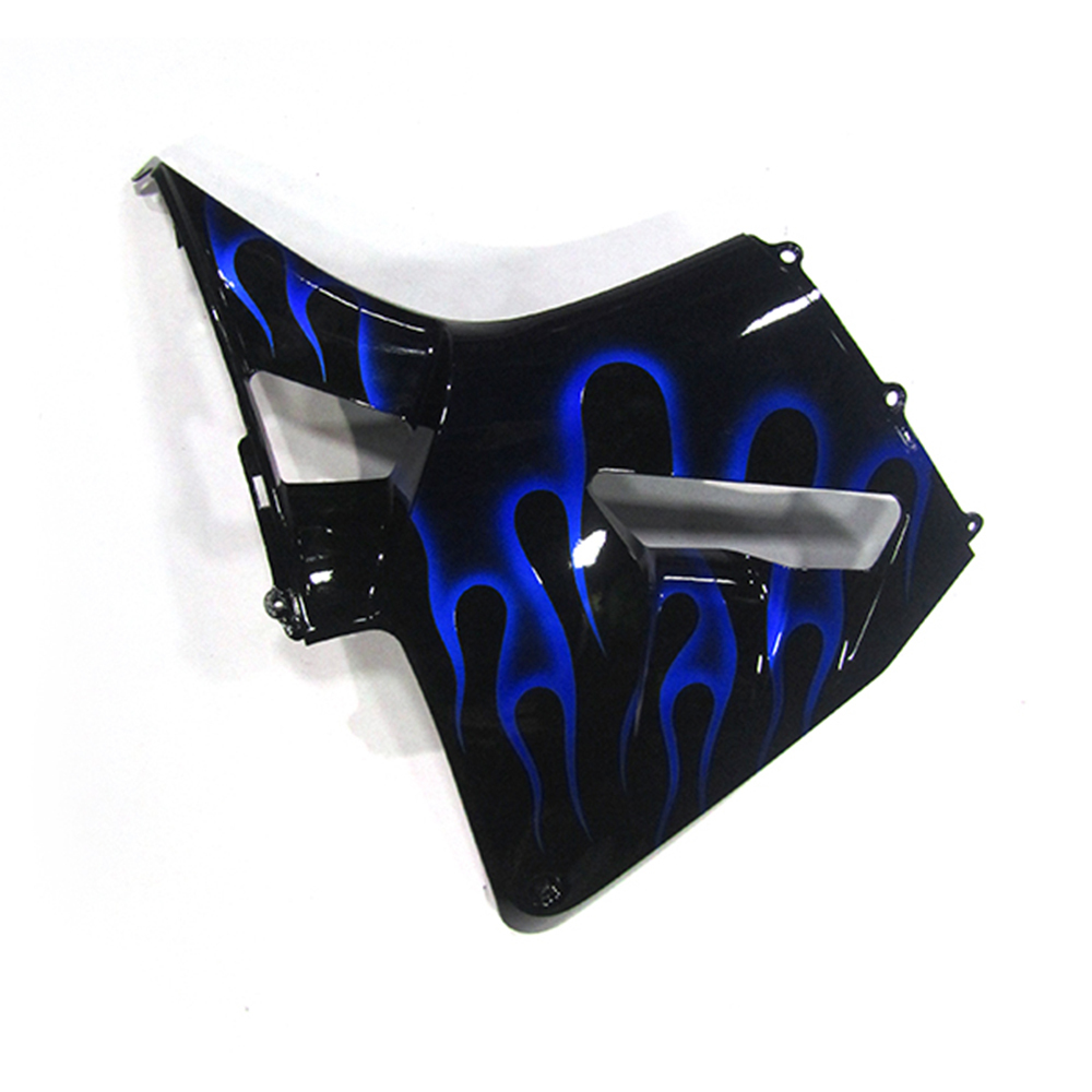 Fairing Kit Fit For Honda CBR1000RR 2003 - 2004 - Black Blue Flame
