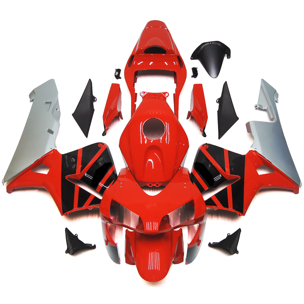 Fairing Kit Fit For Honda CBR1000RR 2003 - 2004 - Red Black Silver