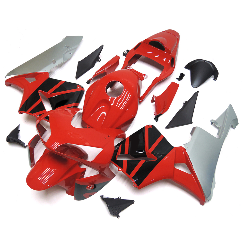 Fairing Kit Fit For Honda CBR1000RR 2003 - 2004 - Red Black Silver