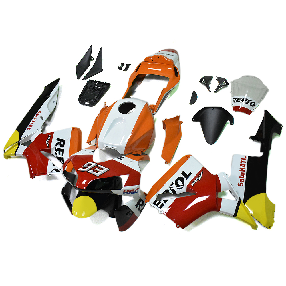 Fairing Kit Fit For Honda CBR1000RR 2003 - 2004 - White Orange Red Black