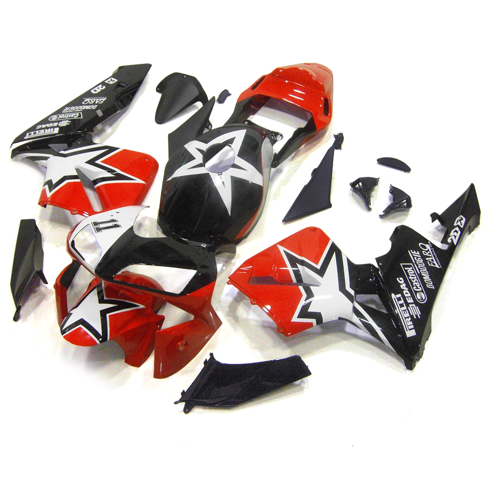 Fairing Kit Fit For Honda CBR1000RR 2003 - 2004 - Black Red White