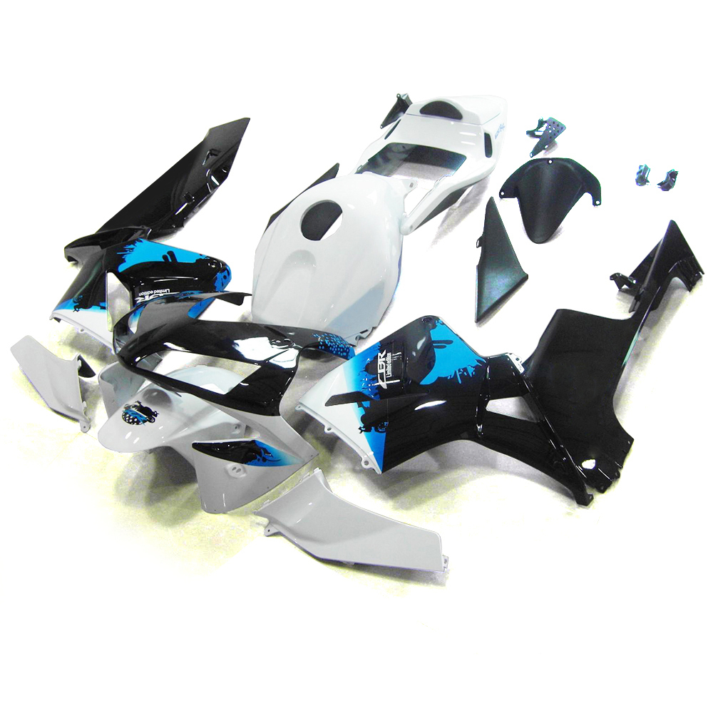 Fairing Kit Fit For Honda CBR1000RR 2003 - 2004 - Black White Blue