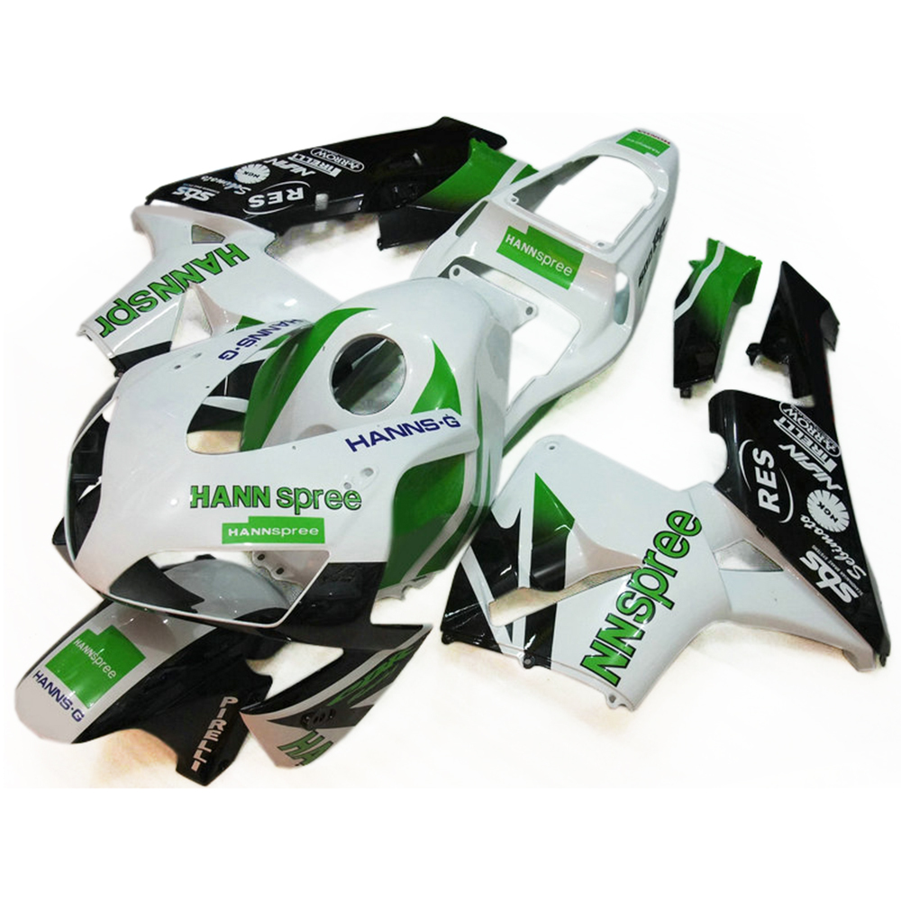 Fairing Kit Fit For Honda CBR1000RR 2003 - 2004 - White Green Black