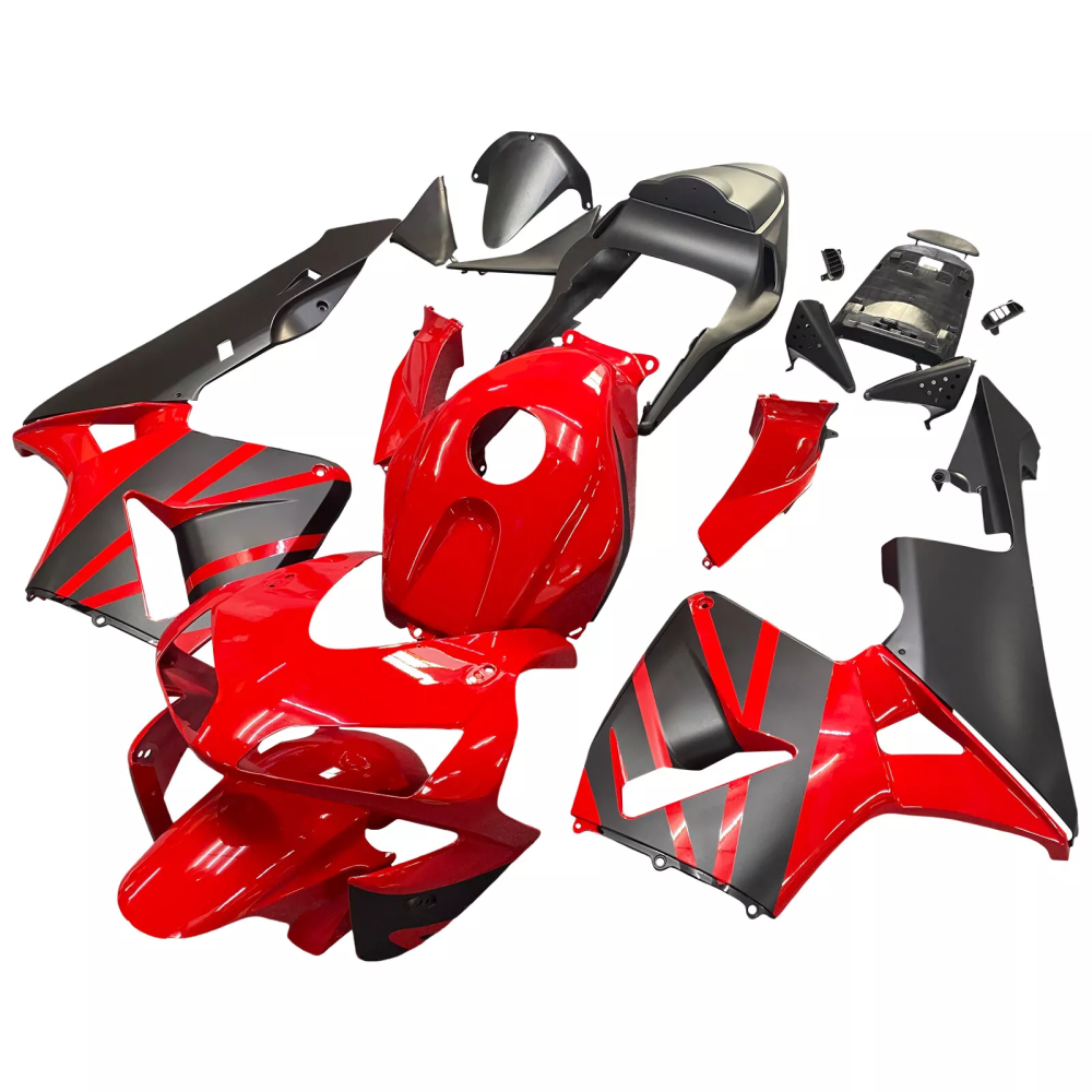 Fairing Kit Fit For Honda CBR1000RR 2003 - 2004 - Red Iron Gray